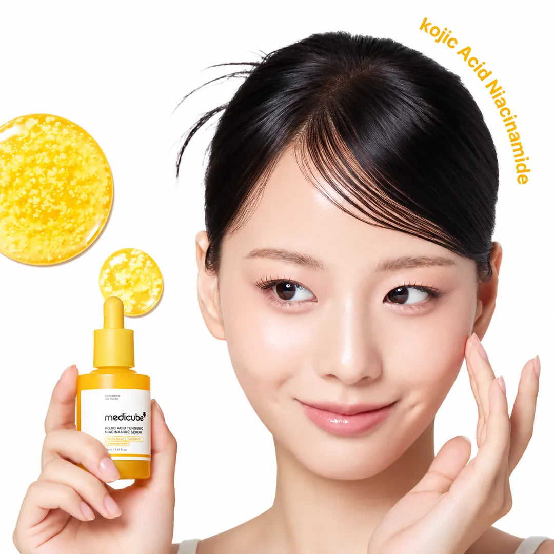 Сироватка Medicube Kojic Acid Turmeric Niacinamide – сироватка проти пігментних плям – 30 ml