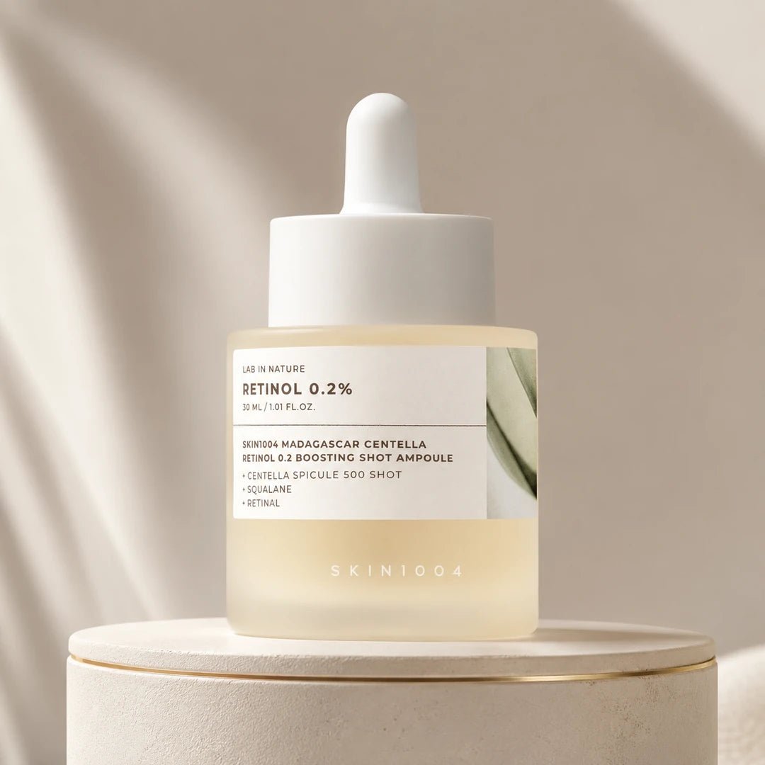 Przeciwzmarszczkowa ampułka do twarzy z retinolem i retinalem SKIN1004 Lab in Nature, 30 ml