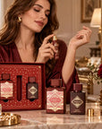 Lattafa Badee Al Oud Sublime’i parfüümikomplekt – EDP 100 ml + 12 ml + juukselõhn 50 ml