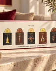 Pride No.4 zestaw perfum 5 × 20 ml – kolekcja na konsoli