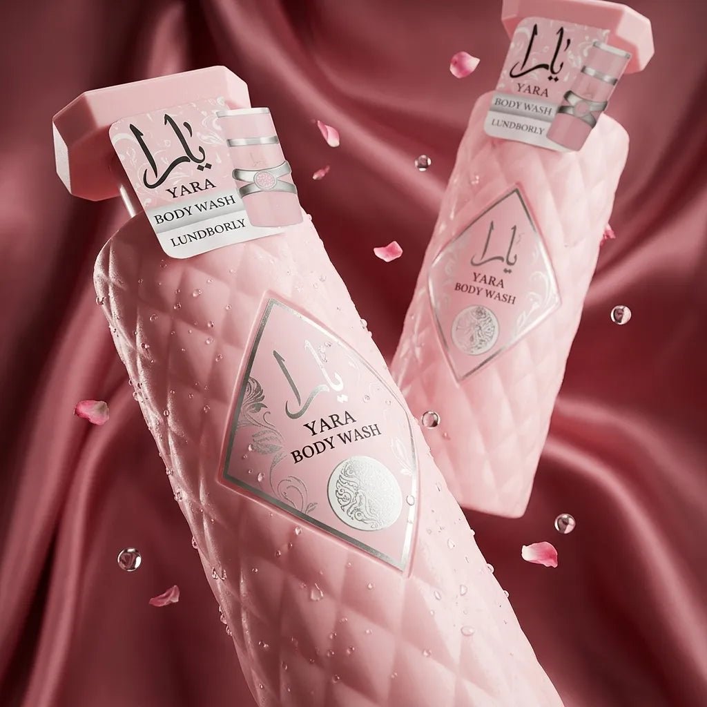 Perfumowany żel pod prysznic YARA Pink Lundborly – nawilżający i zmiękczający, 800 ml