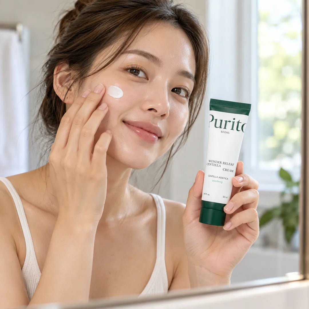 PURITO Wonder Releaf Centella Cream – łagodzący krem do twarzy, 50 ml - Kremy do twarzy
