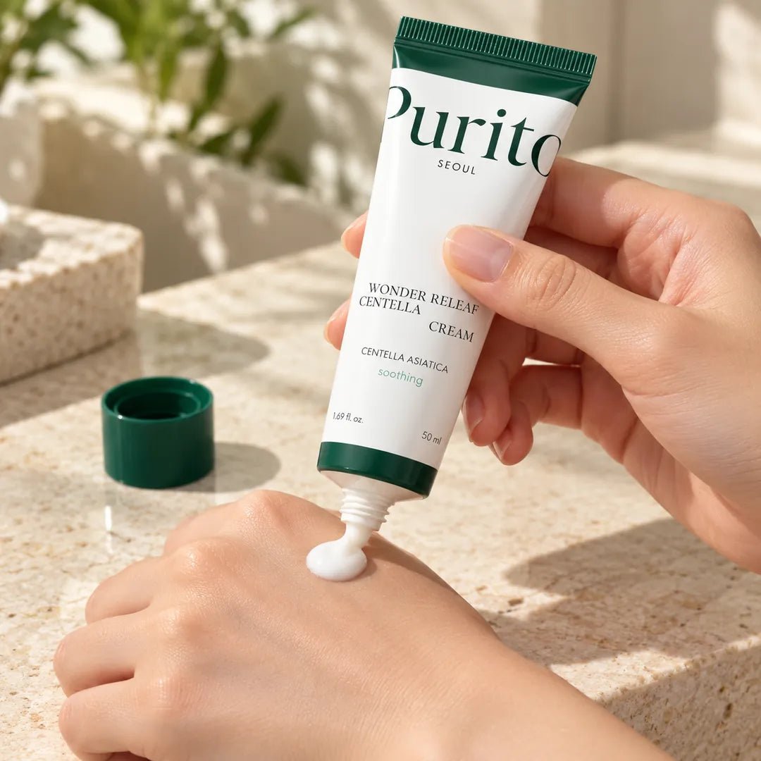 PURITO Wonder Releaf Centella Cream – łagodzący krem do twarzy, 50 ml - Kremy do twarzy