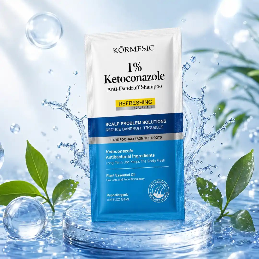 Szampon przeciwłupieżowy z 1% ketokonazolu Kormesic – 8 ml