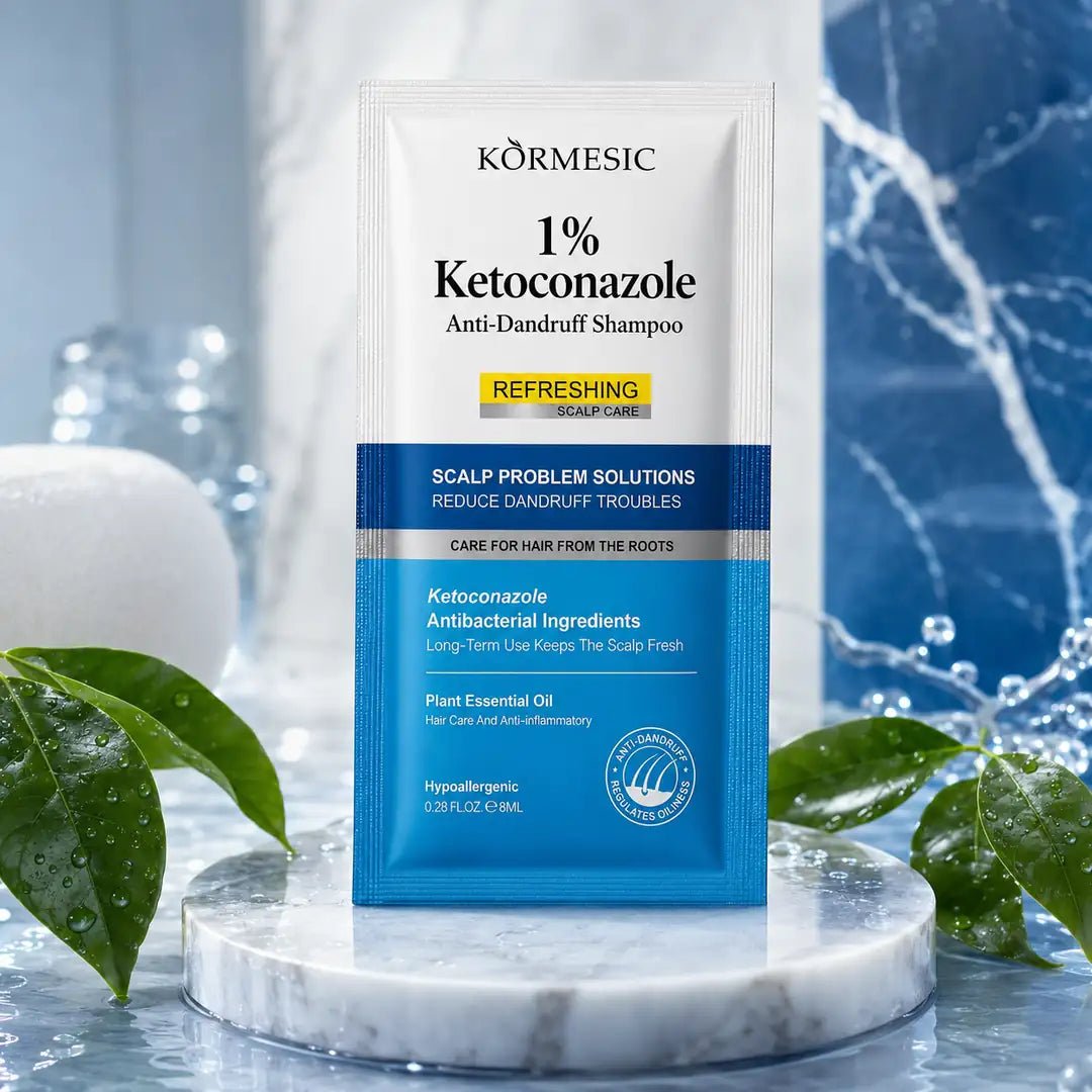 Szampon przeciwłupieżowy z 1% ketokonazolu Kormesic – 8 ml