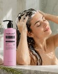 Medicube Volumizing and Scalp-Cooling Shampoo with PDRN and Rosemary – 400 ml