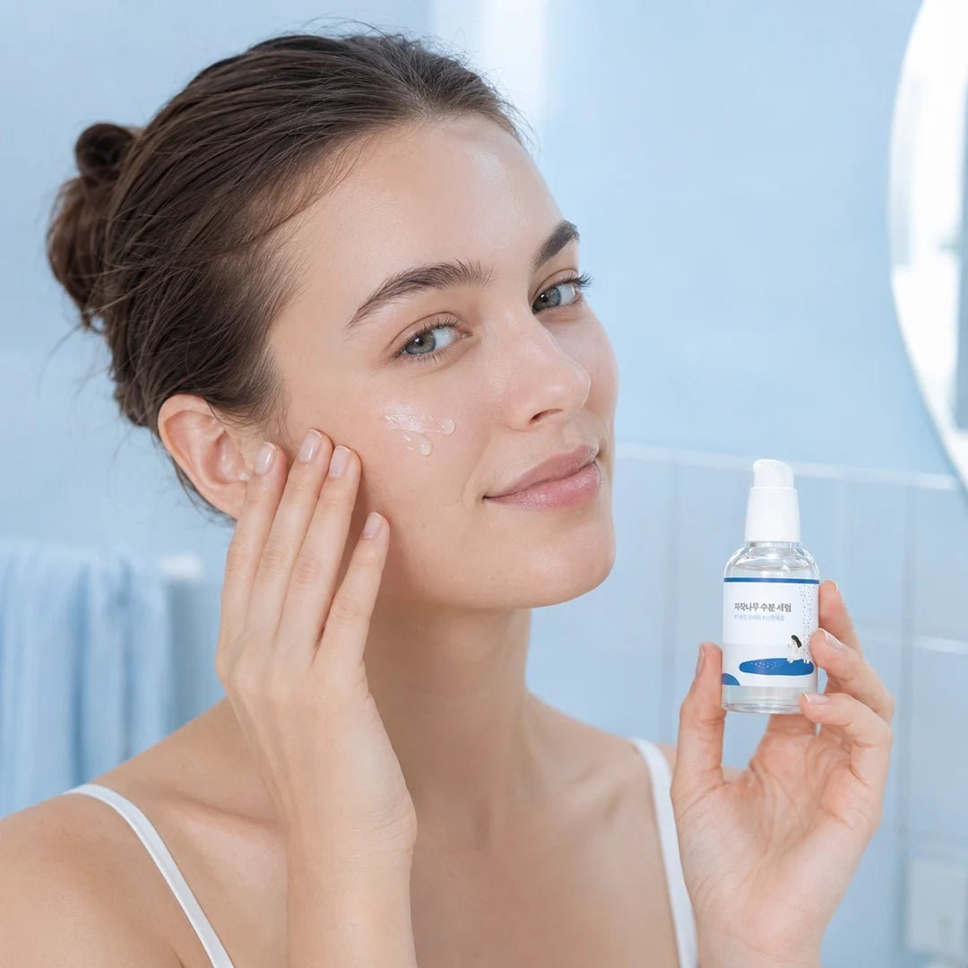 Serum nawilżające do twarzy z sokiem z brzozy Round Lab – 50 ml