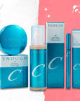 Set ENOUGH Kollagen 3X: Grundierung, Puder, Augenstrichzeichner