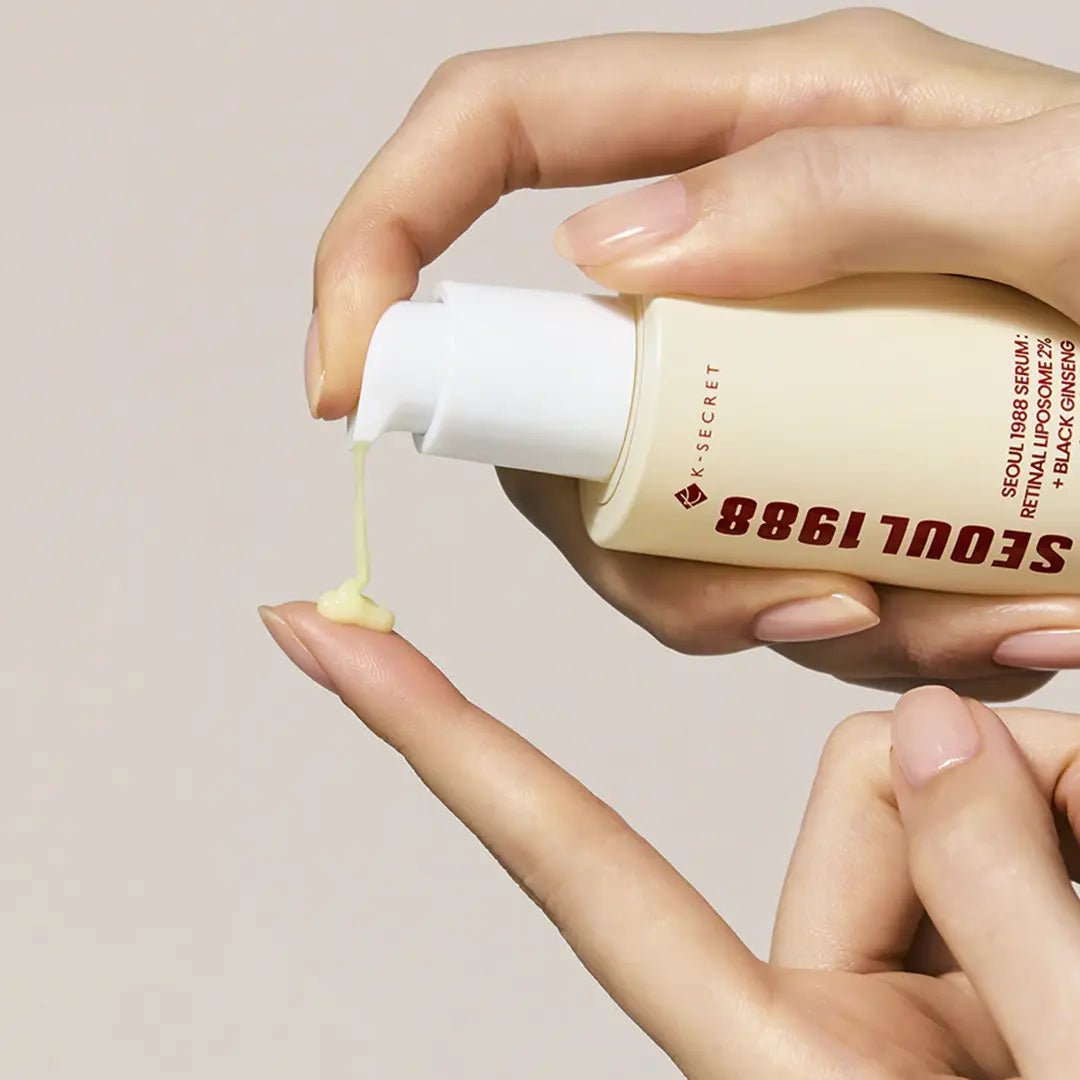 【45%OFF】【韓国美容】SODAJIMA美容液アルムタウンSD505 506 K-Secret Seoul 1988 Serum: Retinal Liposome 2% + Black Ginseng