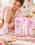 SADOER kolageno ir nikotinamido kaukės rankoms ir pėdoms – 40 ml / 2 × 40 ml