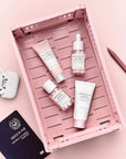 SKIN1004 Madagascar Centella Poremizing Travel Kit – zestaw podróżny do twarzy, 4 szt. - Zestawy do twarzy