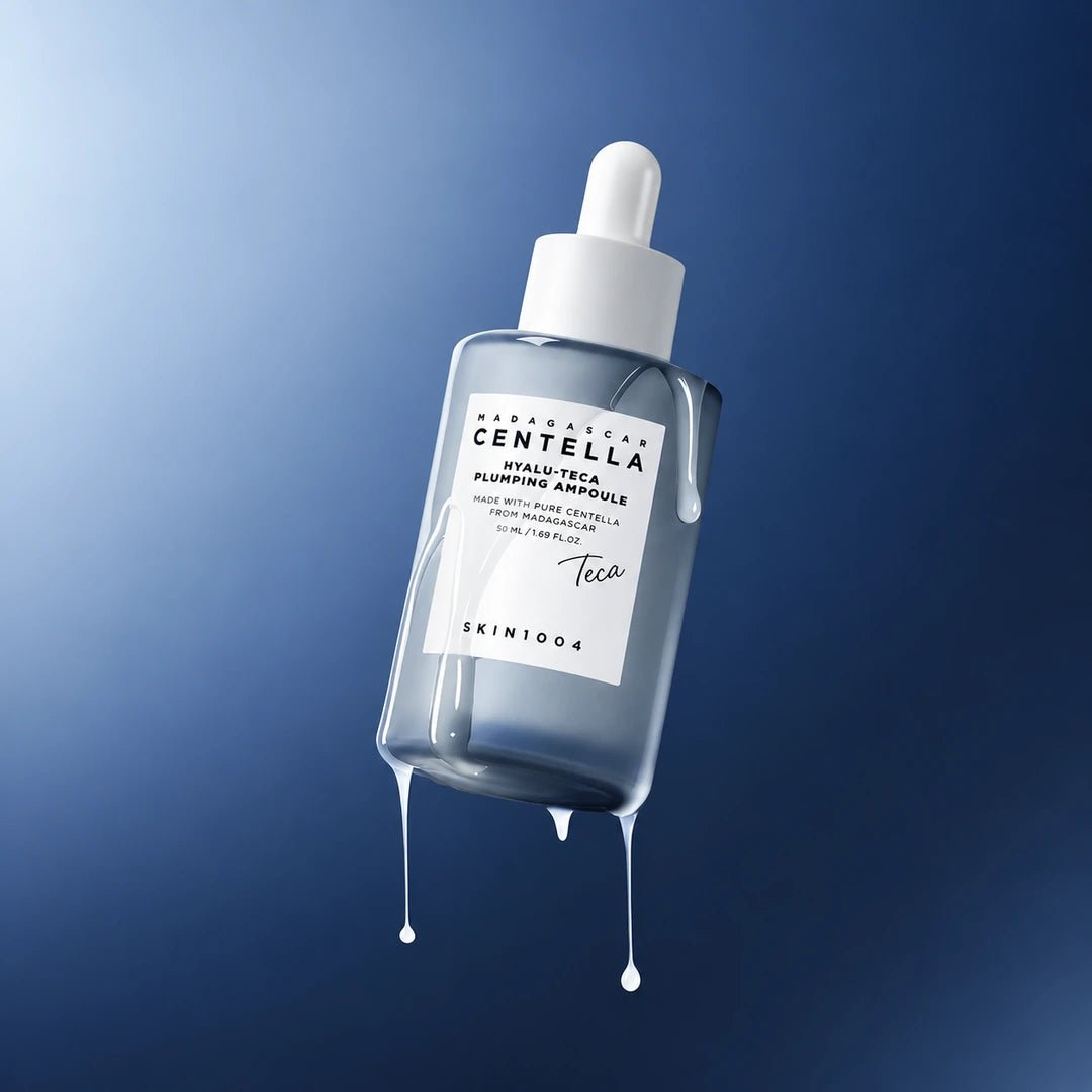 SKIN1004 Madagascar Centella Hyalu-Teca Plumping Ampoule – ampułka nawilżająco-ujędrniająca do twarzy – 50 ml - Ampułki do twarzy