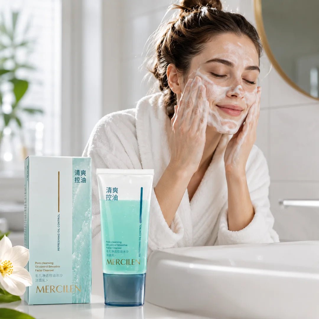 Mercilen facial cleansing gel for pore and sebum cleansing – AzjaSklep