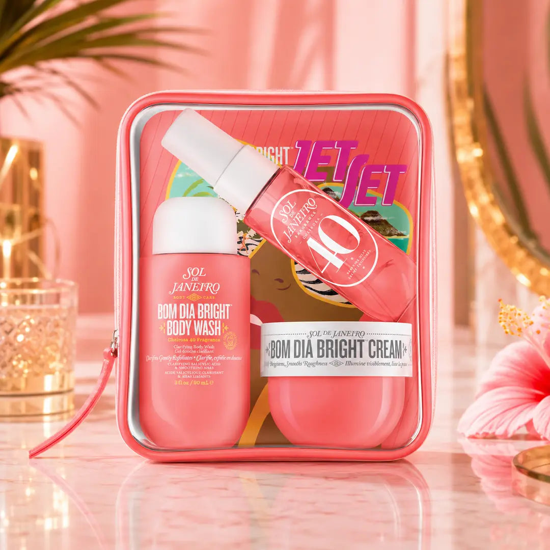Sol de Janeiro Jet Set reisikomplekt kehahoolduseks – 3 varianti