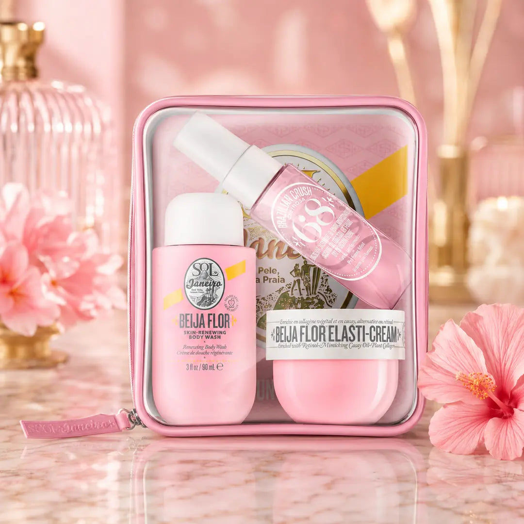 Sol de Janeiro Jet Set reisikomplekt kehahoolduseks – 3 varianti