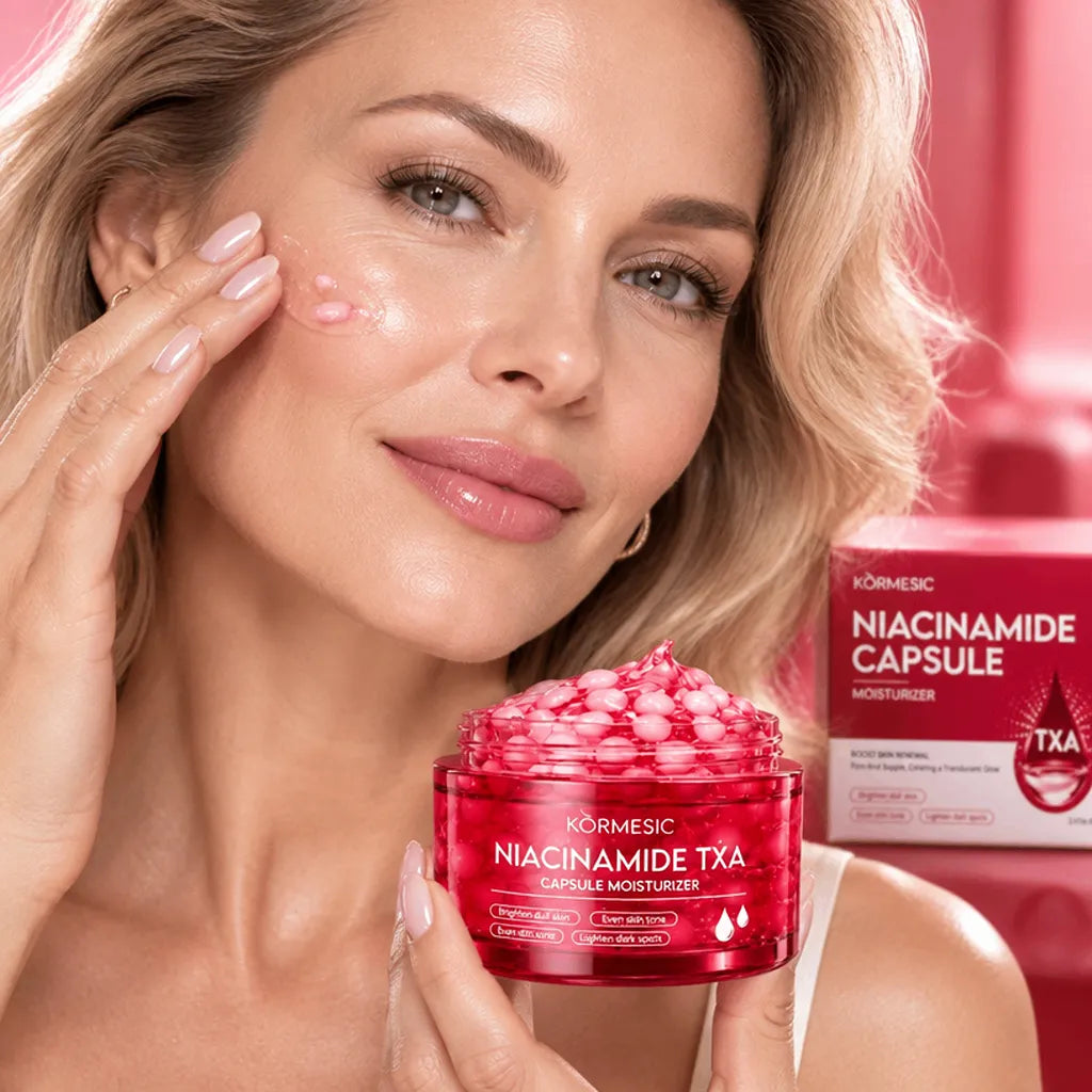 Krem do twarzy Kormesic Niacinamide TXA Capsule Cream – rozjaśnienie, nawilżenie i wyrównanie kolorytu skóry 70 g
