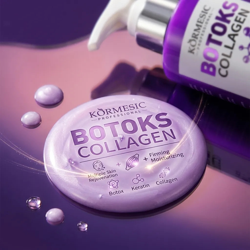 Lotion do ciała przeciwzmarszczkowy Kormesic Botoks Collagen – ujędrniający i intensywnie nawilżający, 200 ml