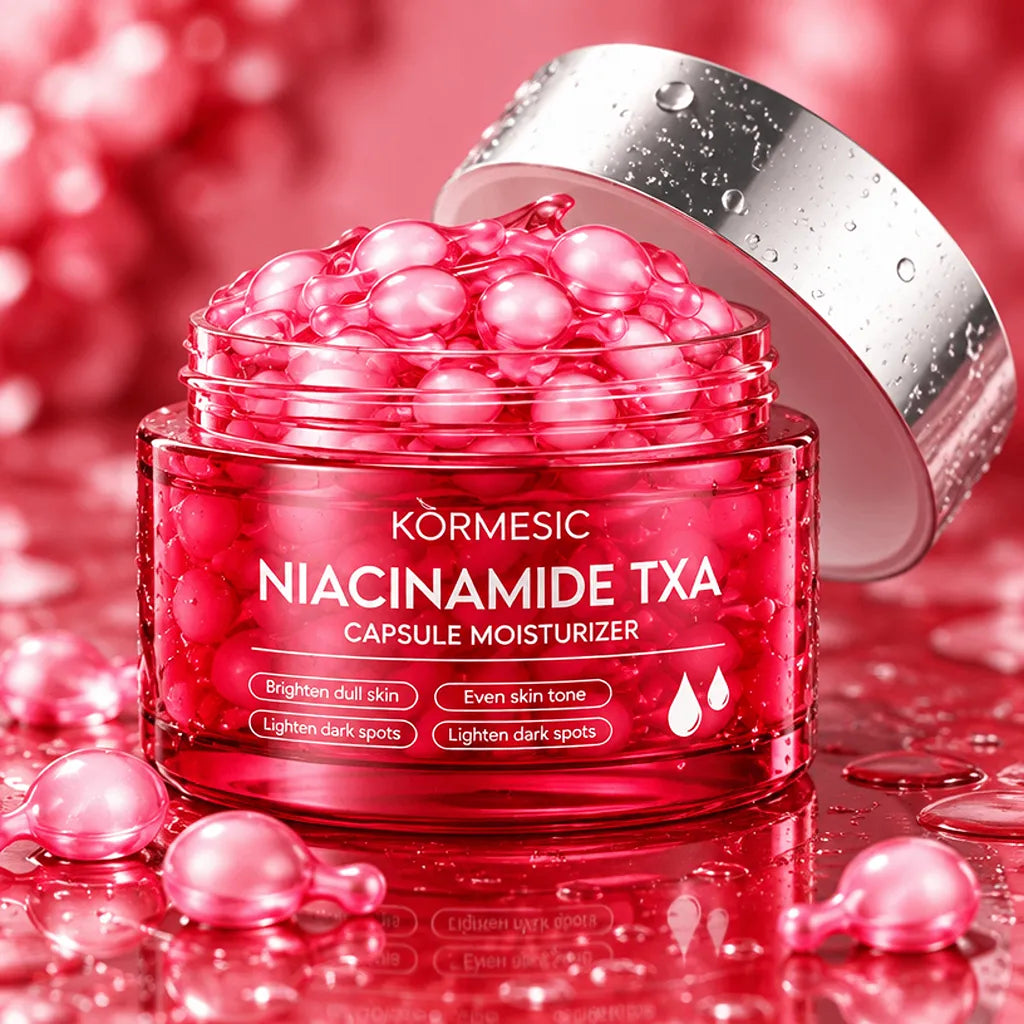 Krem do twarzy Kormesic Niacinamide TXA Capsule Cream – rozjaśnienie, nawilżenie i wyrównanie kolorytu skóry 70 g