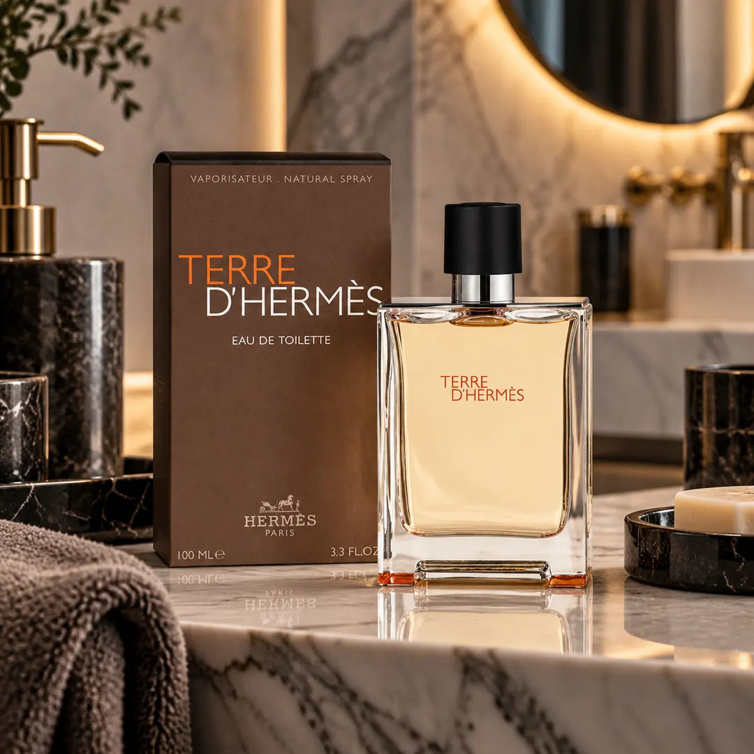 Hermès Terre d'Hermès Woda Toaletowa Drzewno-Przyprawowa Trwały Zapach 100 ml