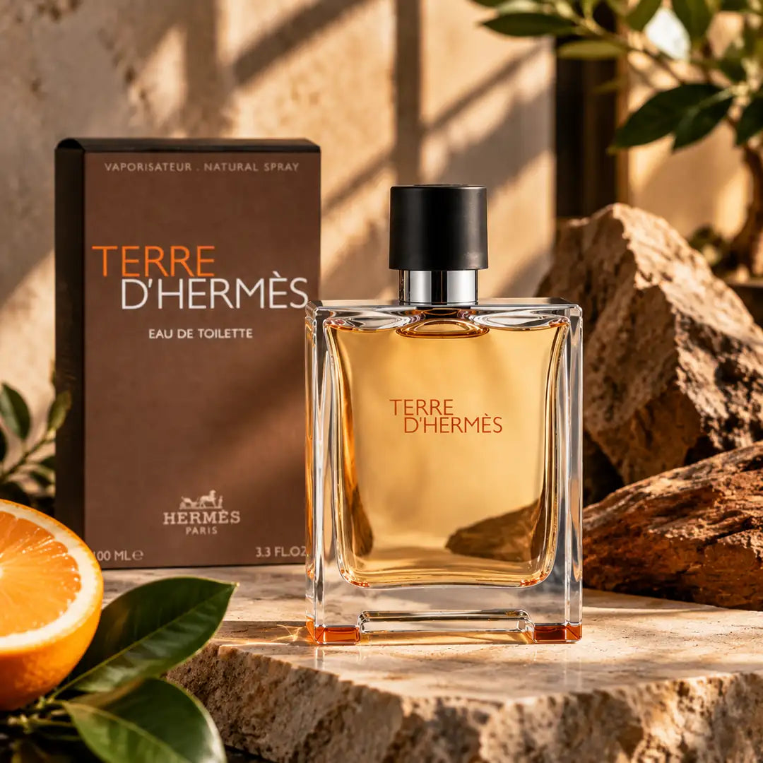 Hermès Terre d'Hermès Woda Toaletowa Drzewno-Przyprawowa Trwały Zapach 100 ml