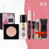 4-in-1-Set für perfektes Make-up mit Lipgloss als Geschenk