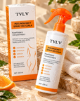 TVLV – peelingujący spray do ciała i stóp, wygładzenie, 220 ml – zbliżenie produktu