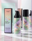Baza pod makijaż 3-kolorowa TUZ SPF 50 – wyrównanie kolorytu i glow efekt