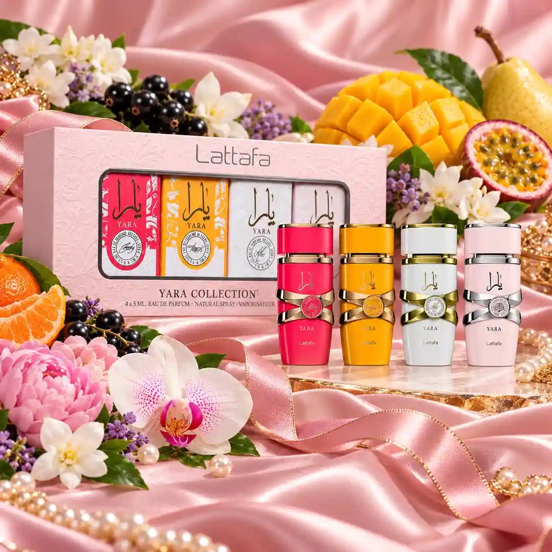 Zestaw perfum damskich Lattafa Yara Collection – 4 × 5 ml - Zestawy perfum