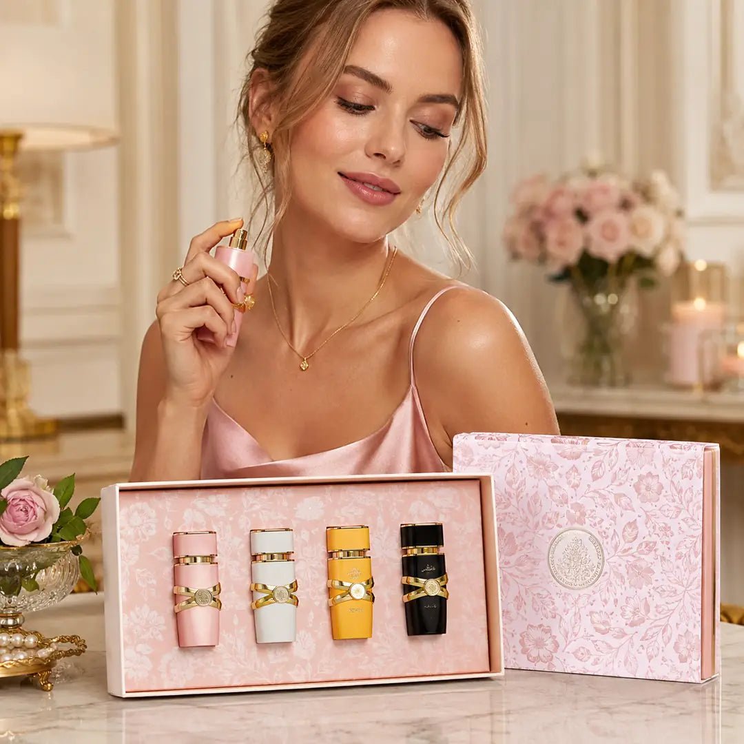 Lattafa Yara Collection Women's Perfume Set – 4 × 5 ml – AzjaSklep