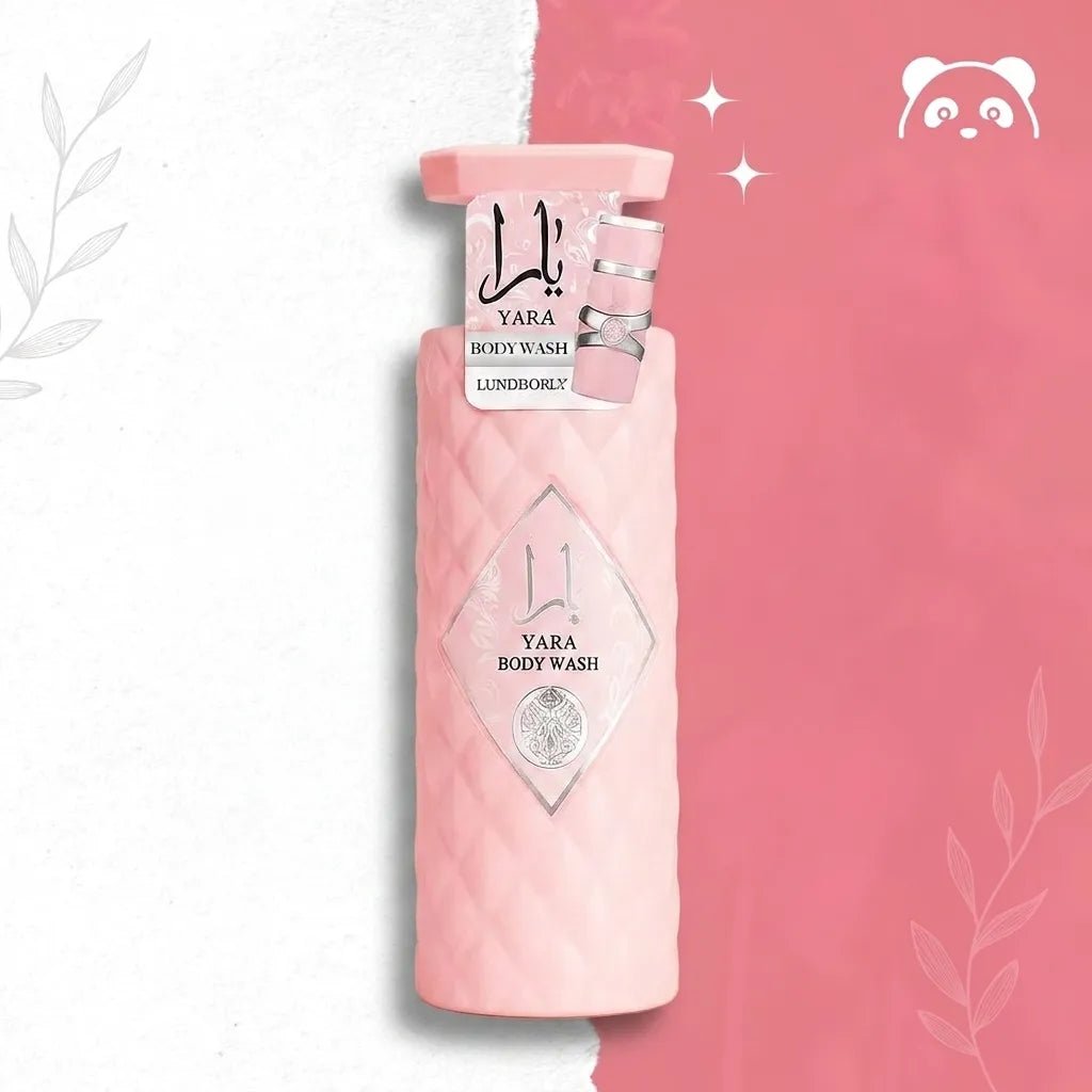 Perfumowany żel pod prysznic YARA Pink Lundborly – nawilżający i zmiękczający, 800 ml
