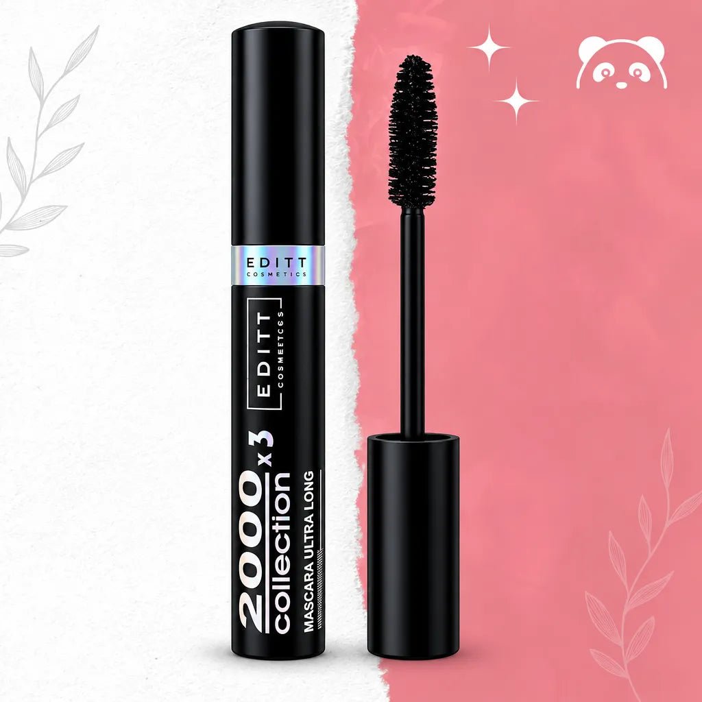 Tusz do rzęs Editt 2000 Collection x3 Ultra Long – maksymalne wydłużenie - Tusze do rzęs