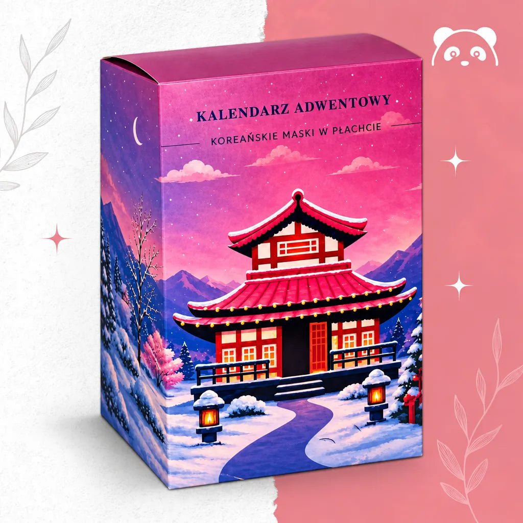 Kalendarz adwentowy K-Beauty – 24 koreańskie maski w płachcie - Kalendarze adwentowe