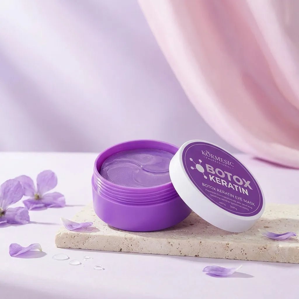 Zestaw do pielęgnacji twarzy Botox Collagen 4w1 – płatki pod oczy, maska, esencja i krem
